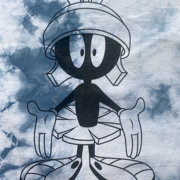 Tailgate Marvin the Martian Tie Dye Tee size M 
Looney Tunes Retro Cartoon Shirt - Picture 1 of 8